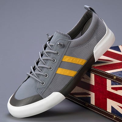 2023 m. Nauji Retro raudoni drobiniai batai Vyriški Pavasaris Vasara Vyriški laisvalaikio batai Dizainerių suvarstomi vulkanizuoti batai vyrams Plokštieji sportbačiai