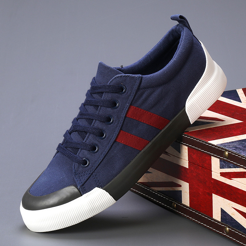 2023 m. Nauji Retro raudoni drobiniai batai Vyriški Pavasaris Vasara Vyriški laisvalaikio batai Dizainerių suvarstomi vulkanizuoti batai vyrams Plokštieji sportbačiai