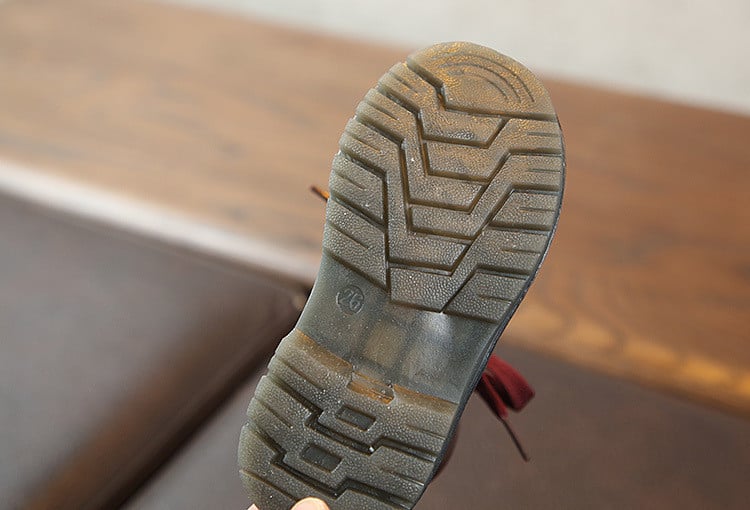 Madingi britiško stiliaus vaikiški batai berniukams mergaitėms pavasario rudens PU odiniai suvarstomi užtrauktuku kūdikių vaikiški trumpi kulkšnies batai