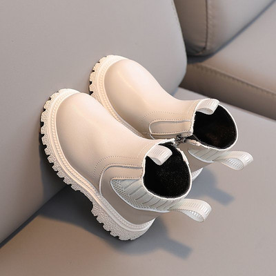 Zimske dječje cipele Toplije čizme za snijeg 1-10 godina stare Modne dječje čizme Čizme od PU kože Nove princeze za djevojčice Protuklizna stopala