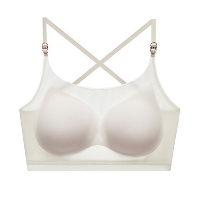 Ženski grudnjak bez leđa Ultratanko donje rublje Bešavni grudnjak s otvorenim leđima Vjenčani grudnjak Prozračni bežični intimni