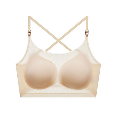Ženski grudnjak bez leđa Ultratanko donje rublje Bešavni grudnjak s otvorenim leđima Vjenčani grudnjak Prozračni bežični intimni