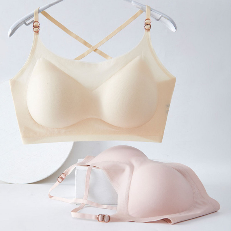 Ženski grudnjak bez leđa Ultratanko donje rublje Bešavni grudnjak s otvorenim leđima Vjenčani grudnjak Prozračni bežični intimni