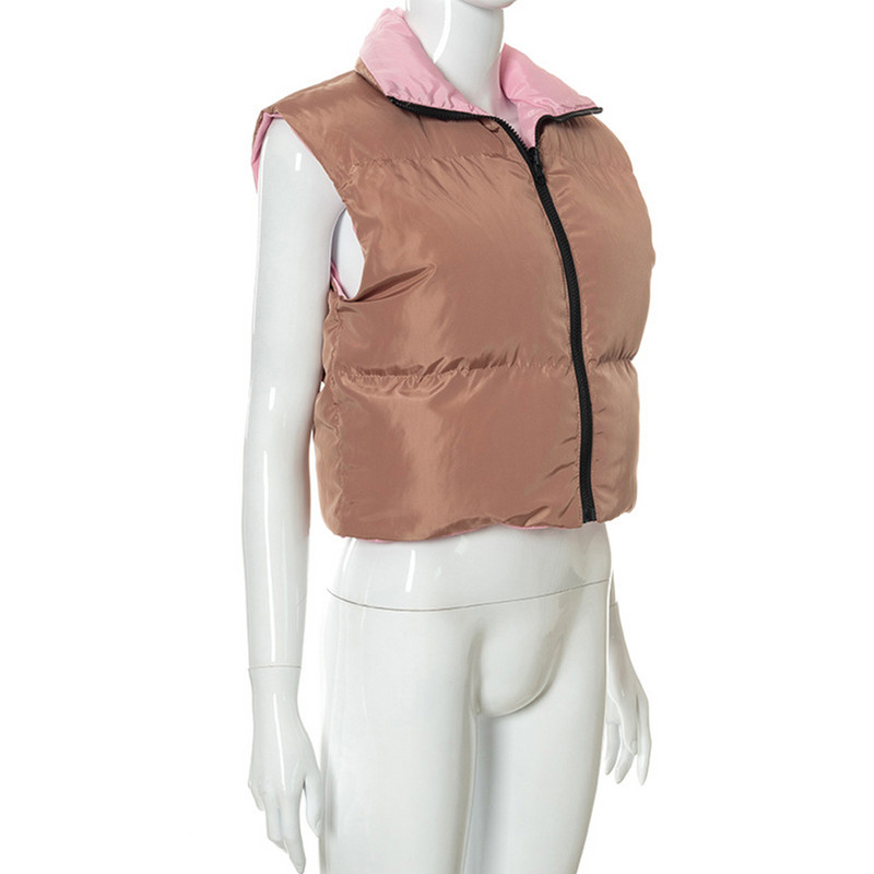 Costum de baie nou-nouț, jachetă căptușită, vestă de vară, haină de iarnă, pentru femei, cu fermoar, încălzitor de corp, haină, vestă matlasată