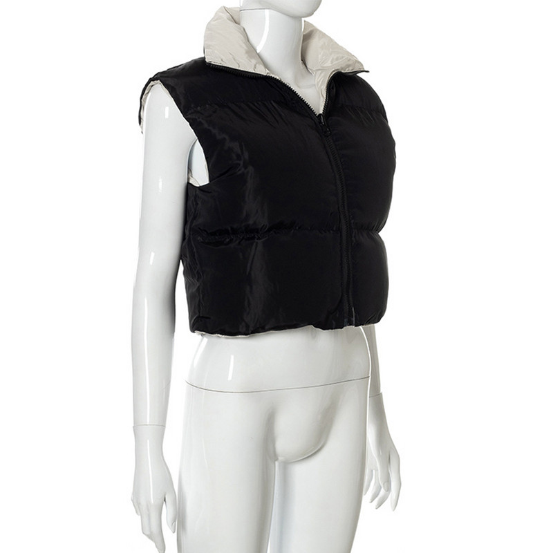 Costum de baie nou-nouț, jachetă căptușită, vestă de vară, haină de iarnă, pentru femei, cu fermoar, încălzitor de corp, haină, vestă matlasată