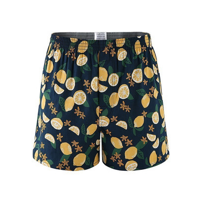 6XL Muško donje rublje Bokserice Kratke hlače Ležerne pamučne gaćice za spavanje Brand Karirane široke udobne kućne gaćice Bokserice velikih veličina