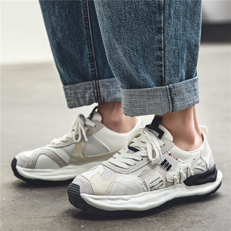 Nove modne dizajnerske muške cipele iz 2023., debele cipele, ležerne tenisice, muške platforme, trend debele tenisice, cipele za hodanje