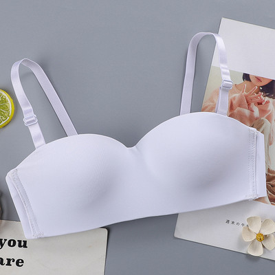 Modni ženski bešavni grudnjak Seksi bežični push up tanki grudnjak donje rublje Žensko donje rublje naramenica koja se može skinuti Tube Top