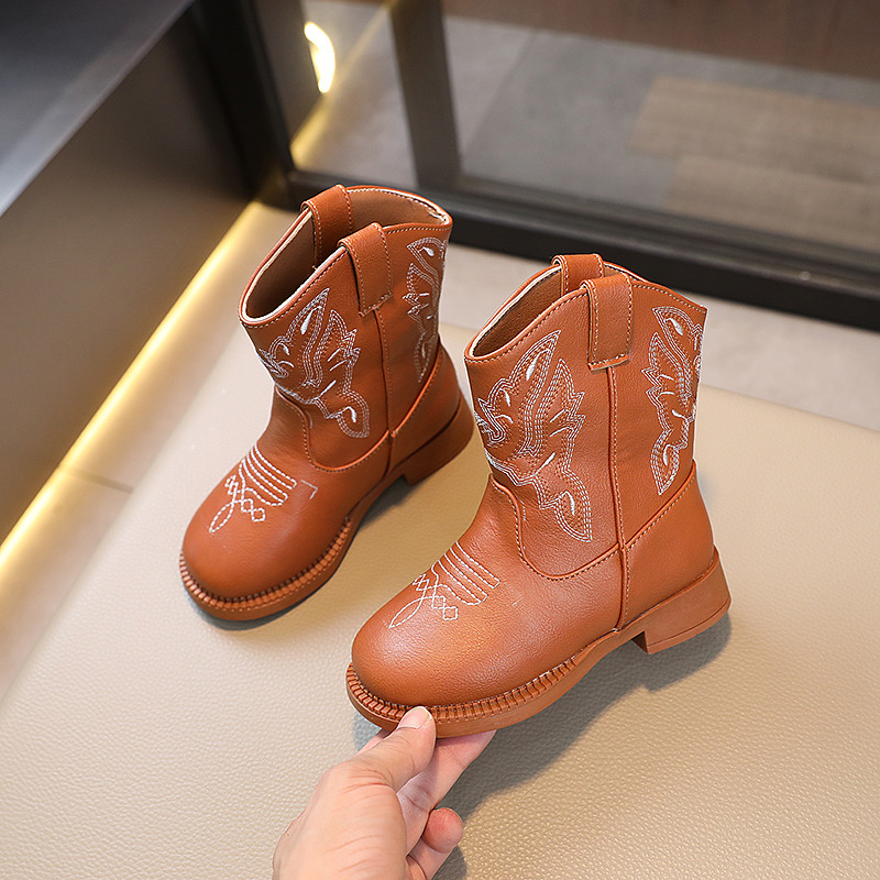 Detské módne krátke čižmy 2023 Jarné nové detské Chelsea čižmy Retro dievčenské rytierske čižmy Všestranné mäkké pre chlapcov Klasické jednoduché