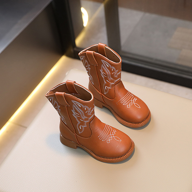 Detské módne krátke čižmy 2023 Jarné nové detské Chelsea čižmy Retro dievčenské rytierske čižmy Všestranné mäkké pre chlapcov Klasické jednoduché