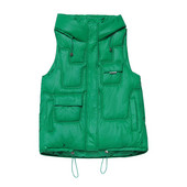 Toamnă Iarnă Vestă din bumbac pentru femei, nouă, solidă, cu glugă, scurtă, jachetă coreeană cu mai multe buzunare, fără mâneci, vestă pentru femeie.