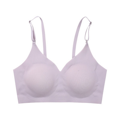 Sutien sexy fără cusături Sutiene fără sârmă Sutiene intime moale pentru femei Sutiene intime pentru femei Lenjerie Push Up Bralette pentru somn