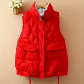 2023, vestă din bumbac lucioasă, pentru femei, toamnă iarnă, scurtă, fără mâneci, vestă ocazională, îmbrăcăminte exterioară pentru femei, topuri, vestă caldă