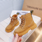 Dječje gležnjače 2023. Nove jesenske čizme za djevojčice i dječake Neklizajuće jednostruke čizme za van, zimske modne kratke čizme, dječje cipele H454