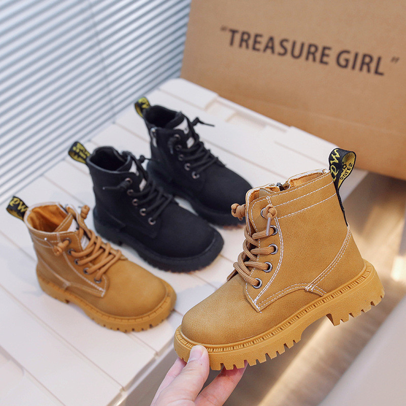 Dječje gležnjače 2023. Nove jesenske čizme za djevojčice i dječake Neklizajuće jednostruke čizme za van, zimske modne kratke čizme, dječje cipele H454