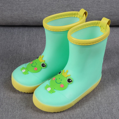 Pantofi clasici pentru copii de desene animate din cauciuc PVC pentru copii Pantofi de desene animate pentru bebelusi Pantofi de apa Cizme de ploaie impermeabile pentru copil fetita baietel cizme de ploaie