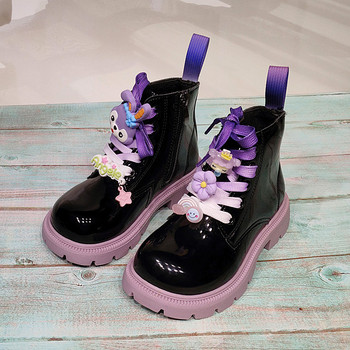 Παιδικά παπούτσια Μπότες για κορίτσια Φθινοπωρινά κινούμενα σχέδια Χαριτωμένα παιδικά καθημερινά αθλητικά παπούτσια Αντιολισθητικά αθλητικά παπούτσια τένις Μόδα περπατήματος για κορίτσια