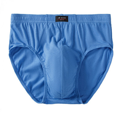 Slip pentru bărbați 100% bumbac, lenjerie de corp elastică pentru bărbați, lenjerie de corp, chiloți largi, respirabili pentru bărbați, chiloți confortabili înalți