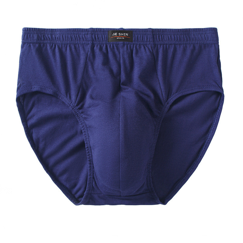 Slip pentru bărbați 100% bumbac, lenjerie de corp elastică pentru bărbați, lenjerie de corp, chiloți largi, respirabili pentru bărbați, chiloți confortabili înalți