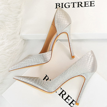 BIGTREE Shoes Designer New Women Pumps Ψηλοτάκουνα με μυτερά παπούτσια Γυναικεία παπούτσια Γόβες μόδας Pumps Σέξι παπούτσια για πάρτι Plus Size 43