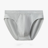 Lenjerie sexy pentru bărbați Slip din bumbac pentru bărbați Lenjerie de corp cu talie mijlocie Slip respirabil, husă convexă, Chiloți Cuecas Masculinas