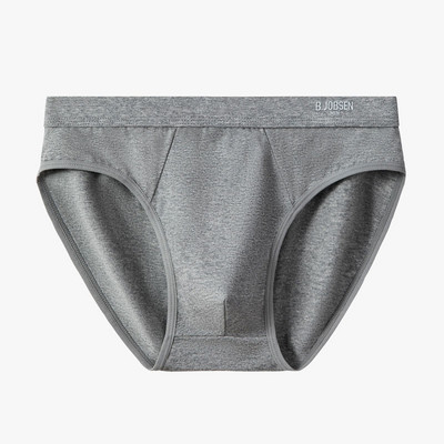 Lenjerie sexy pentru bărbați Slip din bumbac pentru bărbați Lenjerie de corp cu talie mijlocie Slip respirabil, husă convexă, Chiloți Cuecas Masculinas