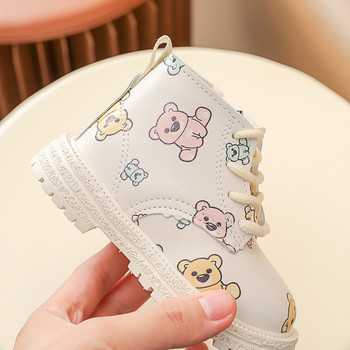Παιδικά βαμβακερά κοντά μποτάκια Baby Cute Cartoon Μποτάκια για κορίτσια Μόδα ζεστά χειμωνιάτικα παπούτσια Αγόρια Αντιολισθητικές μπότες για νήπια