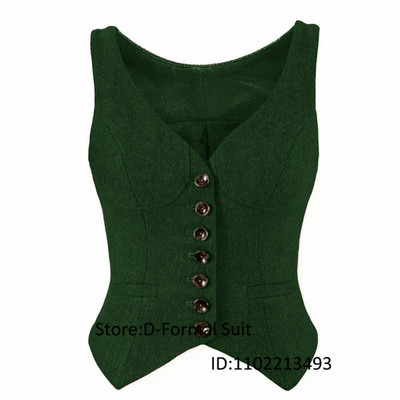 Dámska vlnená bunda s výstrihom do V a strihom rybej kosti, bez rukávov, úzky strih, vintage, ležérna letná pletená vesta od dámskeho športového obleku, nové vrchné oblečenie