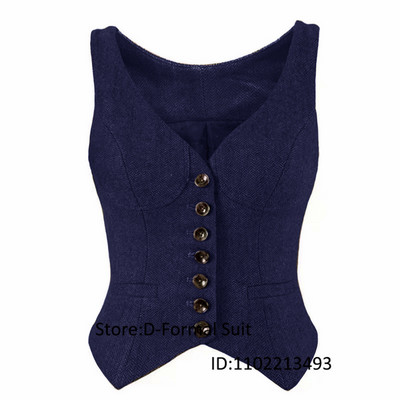 Dámska vlnená bunda s výstrihom do V a strihom rybej kosti, bez rukávov, úzky strih, vintage, ležérna letná pletená vesta od dámskeho športového obleku, nové vrchné oblečenie