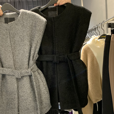 OCEANLOVE Ženski prsluci Jednobojni zavoji Korejski modni Jesen Zima Tanki džemperi Vintage All Match Pull Femme Hiver Topovi