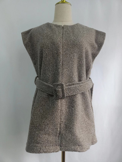 OCEANLOVE Ženski prsluci Jednobojni zavoji Korejski modni Jesen Zima Tanki džemperi Vintage All Match Pull Femme Hiver Topovi