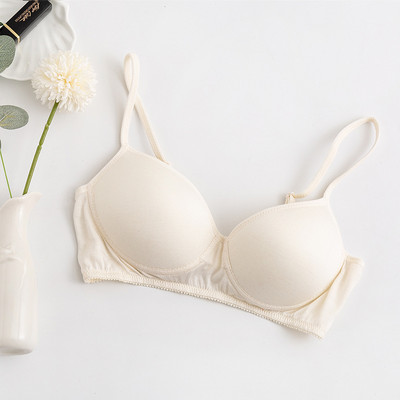 Σέξι πολύχρωμο γυναικείο σουτιέν 2023 Fashion New Solid Silk σουτιέν Λεπτό αθλητικό στυλ χωρίς ατσάλινο δαχτυλίδι