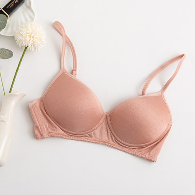 Σέξι πολύχρωμο γυναικείο σουτιέν 2023 Fashion New Solid Silk σουτιέν Λεπτό αθλητικό στυλ χωρίς ατσάλινο δαχτυλίδι