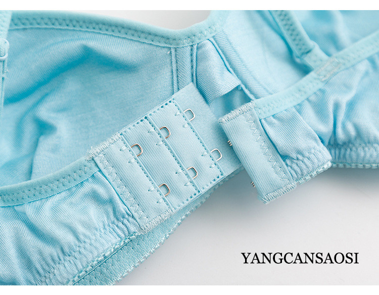 Σέξι πολύχρωμο γυναικείο σουτιέν 2023 Fashion New Solid Silk σουτιέν Λεπτό αθλητικό στυλ χωρίς ατσάλινο δαχτυλίδι