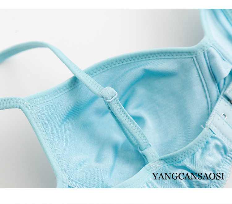 Σέξι πολύχρωμο γυναικείο σουτιέν 2023 Fashion New Solid Silk σουτιέν Λεπτό αθλητικό στυλ χωρίς ατσάλινο δαχτυλίδι