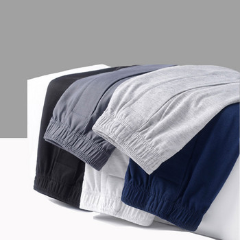 Μεγάλο μέγεθος Home Boxer Σορτς Ανδρικά Sleepwear Loose Elastic Sleep Bottoms Βαμβακερά Άνετα Αναπνεύσιμα Σορτς Boxer Βέλος Κιλότ