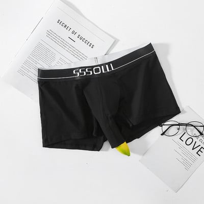 Seksi muške bokserice sa dugim slonovim nosom, udobne, prozračne, muške pamučne torbice, bokserice, velike gaćice, donje rublje