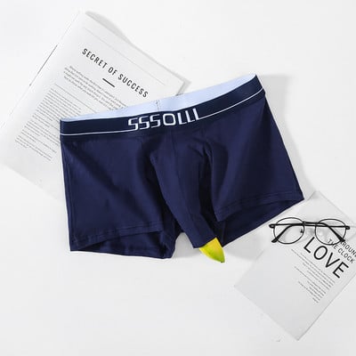 Seksi muške bokserice sa dugim slonovim nosom, udobne, prozračne, muške pamučne torbice, bokserice, velike gaćice, donje rublje