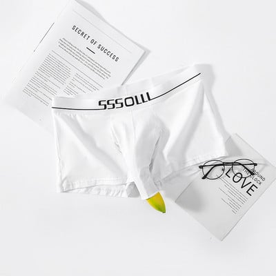 Seksi muške bokserice sa dugim slonovim nosom, udobne, prozračne, muške pamučne torbice, bokserice, velike gaćice, donje rublje