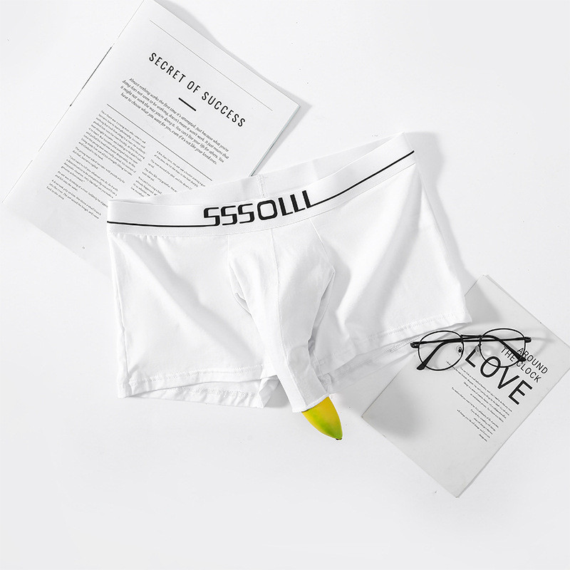 Seksi muške bokserice sa dugim slonovim nosom, udobne, prozračne, muške pamučne torbice, bokserice, velike gaćice, donje rublje