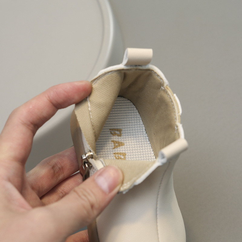 Jesenné a zimné detské topánky pre dievčatká, ležérne čižmy, vonkajšie detské topánky, nepremokavé, vetruodolné, protišmykové detské členkové čižmy