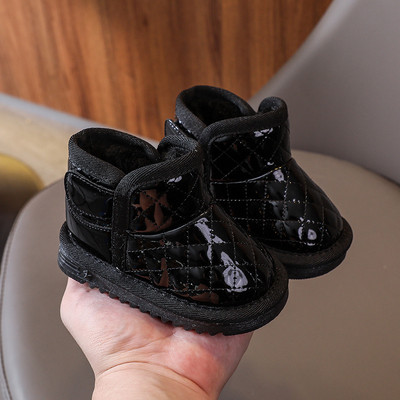 Čizme za snijeg za djevojčice Zimske cipele za dječake Dječje čizme za gležnjeve Otporne na vjetar Vodootporne Dječje plišane cipele za djecu na otvorenom