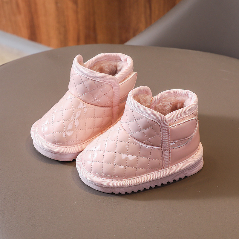 Čizme za snijeg za djevojčice Zimske cipele za dječake Dječje čizme za gležnjeve Otporne na vjetar Vodootporne Dječje plišane cipele za djecu na otvorenom