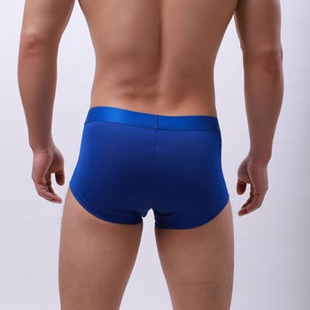 Μέγεθος EUR Ανδρικά εσώρουχα Ice Silk Seamless Boxer Short U Convex Pouch Boxershorts Διχτυωτό αναπνεύσιμα εσώρουχα Σέξι ανδρικά σώβρακα