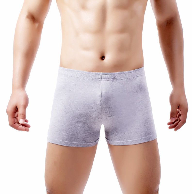 Visokokvalitetno muško donje rublje Domaća odjeća Pamučne jednobojne muške gaćice sa strelicom Prozračne muške ljetne hlače Udobne bokserice