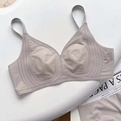 Lenjerie de corp sexy de gamă largă, fără sudură, pentru urechi de iepure, pentru femei, confortabilă, respirabilă, reglabilă, sutien pentru alăptare, secțiune subțire