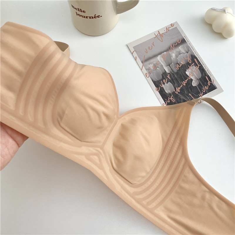Lenjerie de corp sexy de gamă largă, fără sudură, pentru urechi de iepure, pentru femei, confortabilă, respirabilă, reglabilă, sutien pentru alăptare, secțiune subțire