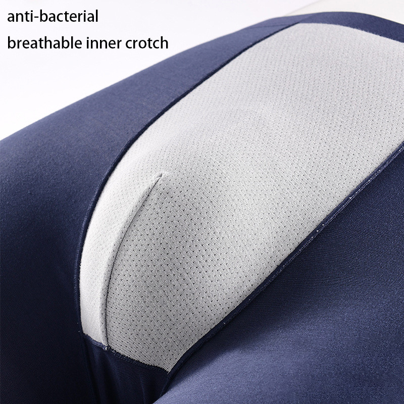 XL-7XL Sportske muške bokserice Donje rublje Plus Size Gaćice Muške Ice Silk Prozračna torbica Duge nogavice Gaćice Muške bokserice Cueca