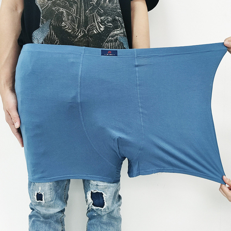 Didelio dydžio bokseriniai šortai Vyriški apatiniai Modaliniai vyriški kelnaitės aukštu juosmeniu apatinės kelnaitės Vyriškos oversize bokseriai Laisvi kvėpuojantys apatiniai