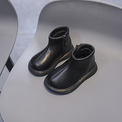 Βρεφικές μπότες για κορίτσια Φθινοπωρινά χειμωνιάτικα παιδικά παπούτσια βρεφικά παπούτσια βρετανικού στυλ Αδιάβροχα αντιανεμικά αντιολισθητικά παιδικά μποτάκια εξωτερικού χώρου